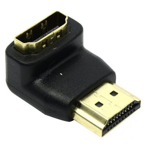 переходник 104x106x42 мм цвет черный Переходник/адаптер 5bites HDMI - HDMI ( HA1005), 0.04 м, черный