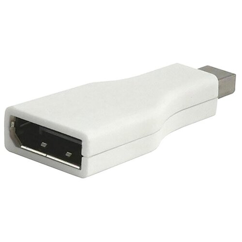 переходник minidisplayport Разъем VCOM DisplayPort - mini DisplayPort (CA805), 0.05 м, 1 шт., белый