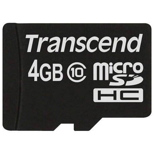 Карта памяти MicroSD 16GB Transcend Class 10 без адаптера