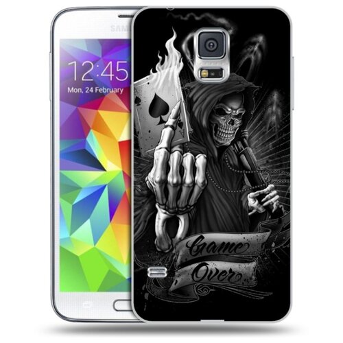 фото Дизайнерский силиконовый чехол для samsung galaxy s5 100gadgets