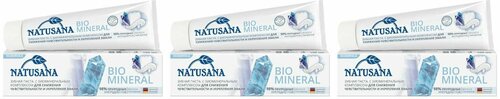 Зубная паста, Natusana, Bio Mineral, 100 мл, 3 шт