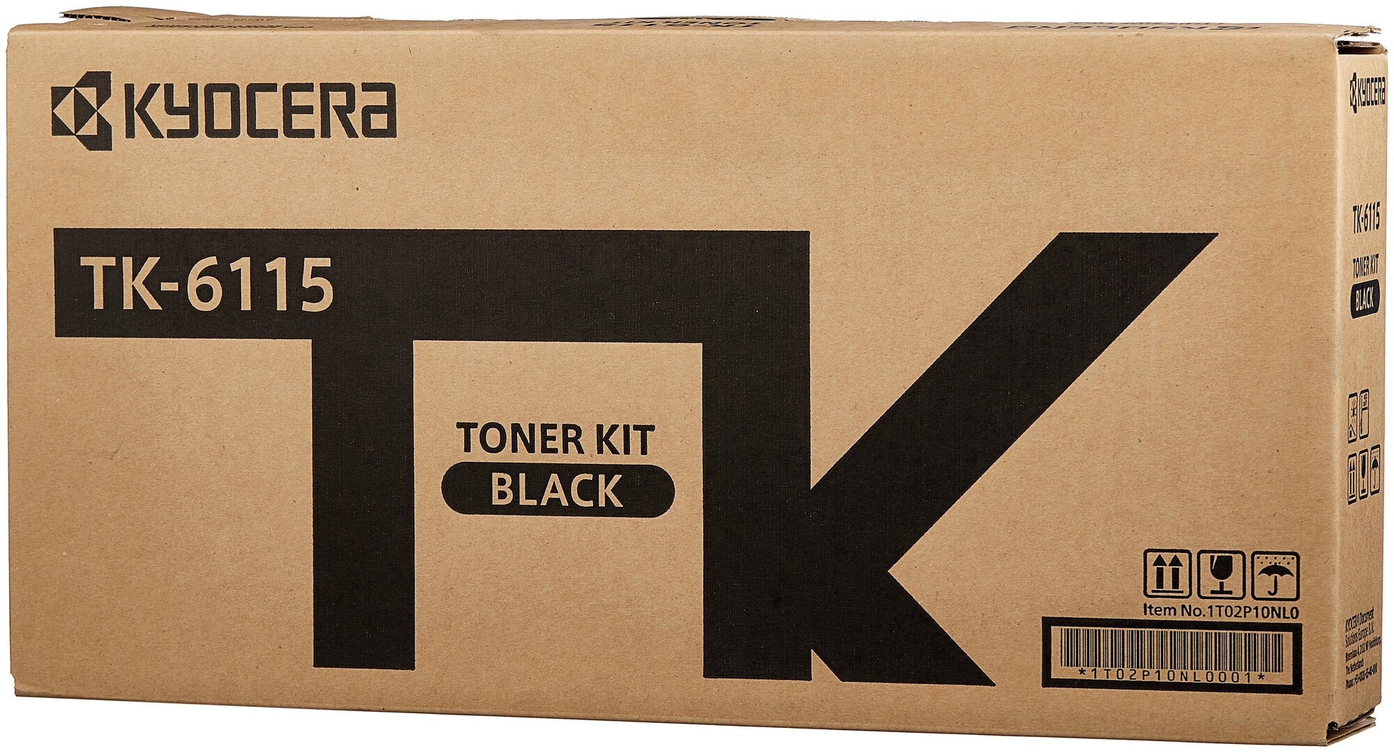 Картридж KYOCERA TK-6115, 15000 стр, черный - фотография № 3