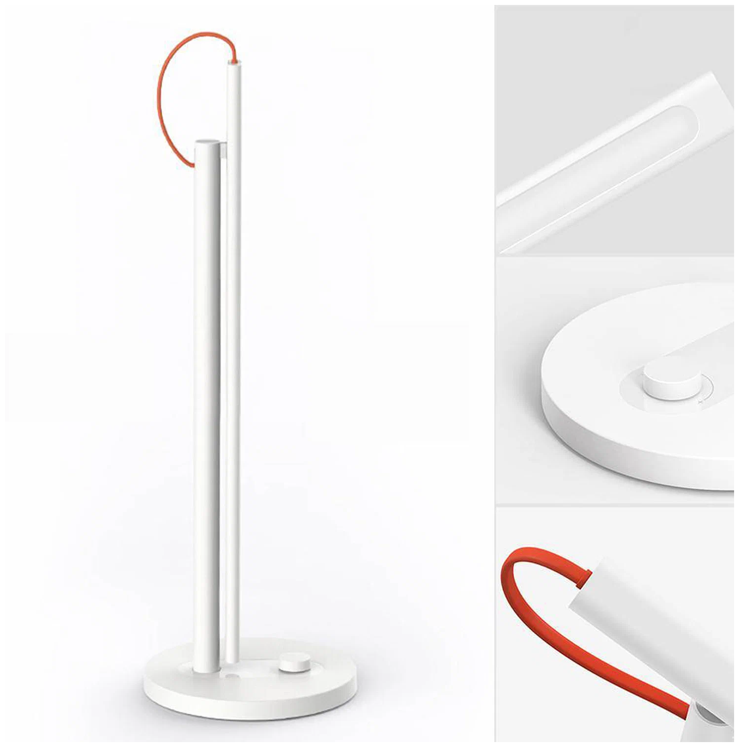 Лампа офисная светодиодная Xiaomi Mi Smart LED Desk Lamp 1S MJTD01SYL, 9 Вт, цвет арматуры: белый CN - фотография № 3