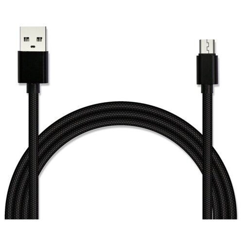 Jet.A USB - microUSB (JA-DC22), 2 м, черный для ноутбуков jet универсальный блок питания jet ja pa9 100w