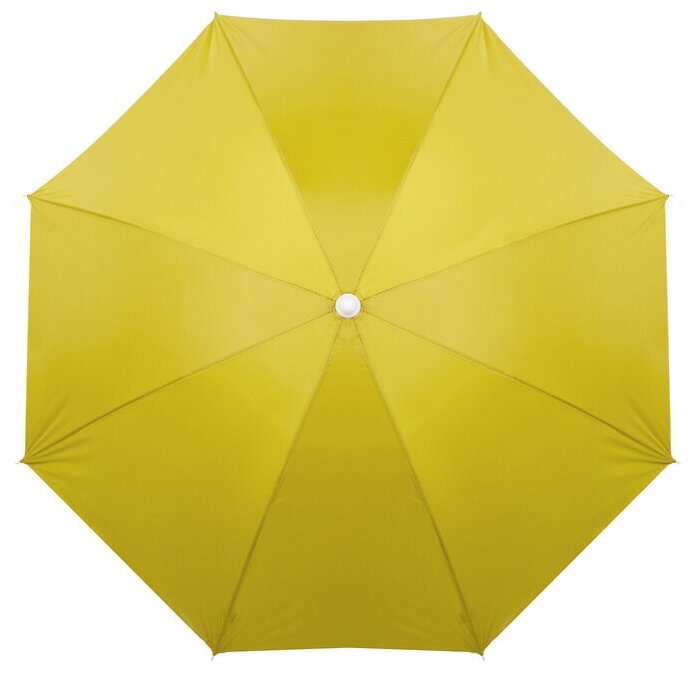 Зонт пляжный "Классика", d 180 cм, h 195 см, цвет микс - фотография № 2