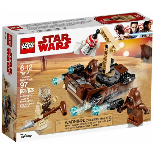 LEGO Star Wars 75198 Боевой набор планеты Татуин, 97 дет. lego star wars 75089 пехотинцы планеты джеонозис 105 дет