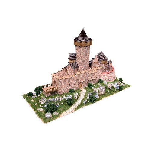 фото Сборная модель из керамики aedes ars замок falkenstein, конструктор, масштаб 1:87, ads1001