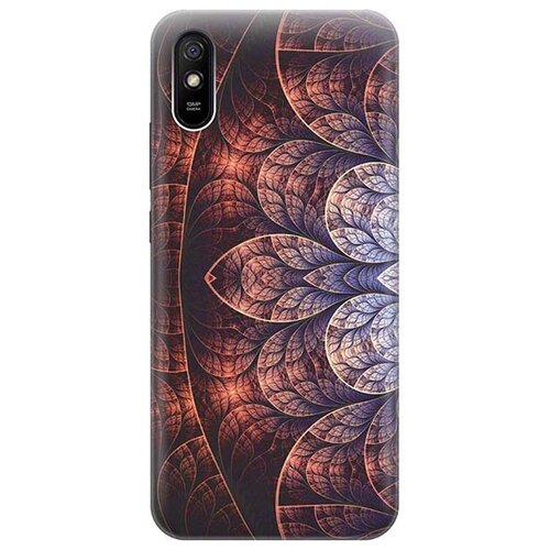фото Чехол - накладка artcolor для xiaomi redmi 9a с принтом "умиротворенность" re:pa