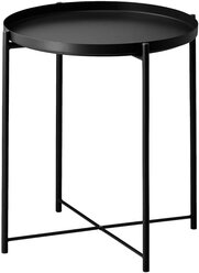 Столик-поднос IKEA GLADOM 45x53см черный