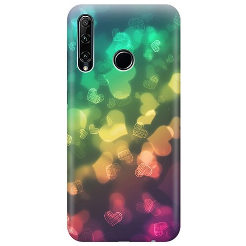 фото Re:pa чехол - накладка artcolor для honor 10i / 20e с принтом "сердечки"