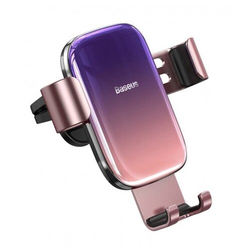 Гравитационный держатель Baseus Glaze Gravity Car Mount, розовый гравитационный держатель baseus gravity car mount b серебристый