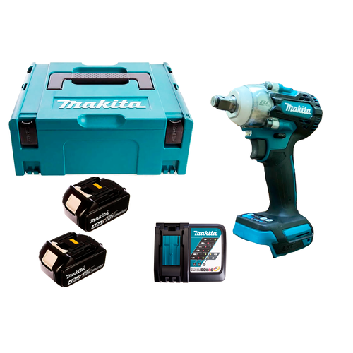 Аккумуляторный ударный гайковерт Makita DTW300RM2J