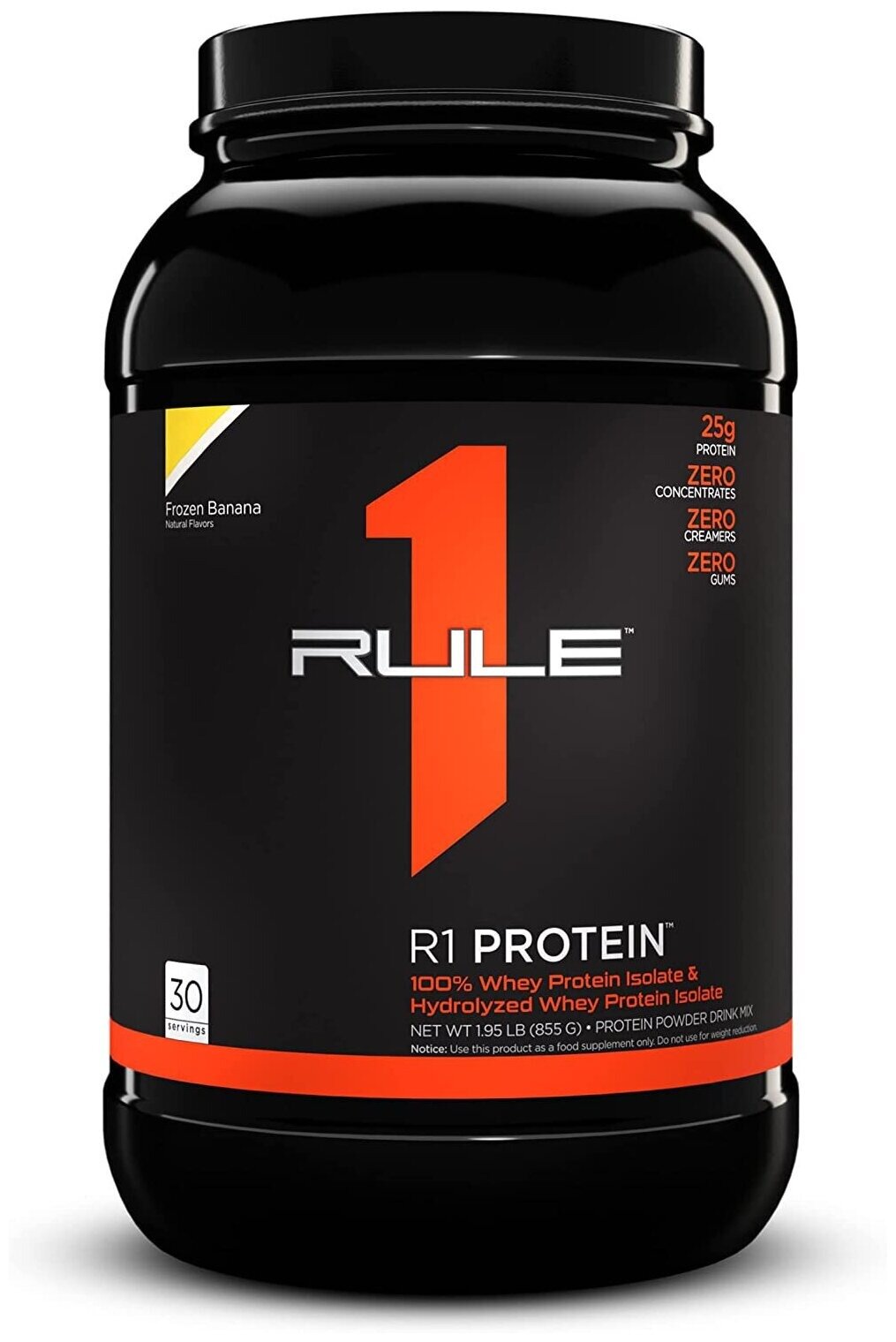 RULE ONE Protein 1.93lb (876 ) (Frozen Banana)