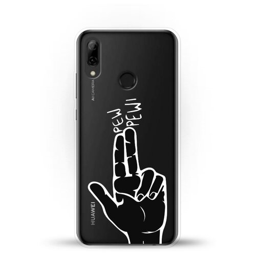 фото Силиконовый чехол pew-pew на huawei p smart (2019) andy & paul