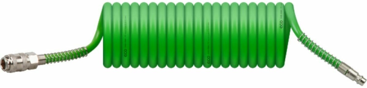 Шланг полиэтиленовый спиральный ECO 6,5/10 мм 5 м с быстросъемами (AHE-0560)