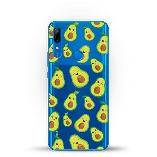 фото Силиконовый чехол много авокадо на huawei p smart z andy & paul