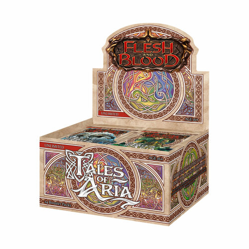 Flesh and Blood TCG: Дисплей бустеров издания Tales of Aria Unlimited на английском языке flesh and blood tcg бустер издания history pack 1 на английском языке