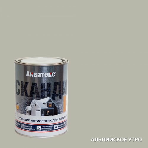 антисептик акватекс сканди для дерева имбирь 0,75л - фото №6