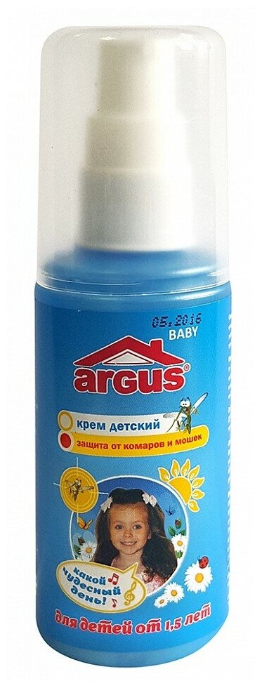 Крем ARGUS BABY от комаров мошек