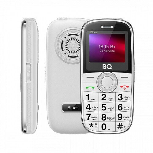 Телефон BQ 1867 Blues 2 SIM белый 226000₽