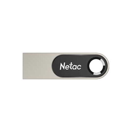 Флешка Netac U278 USB 2.0 64 GB, pearl nicel + black