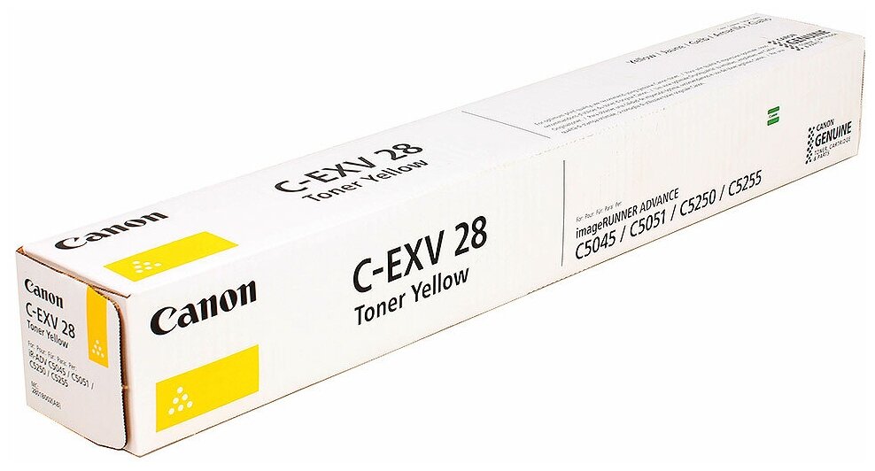 Тонер CANON C-EXV-28 Y желтый
