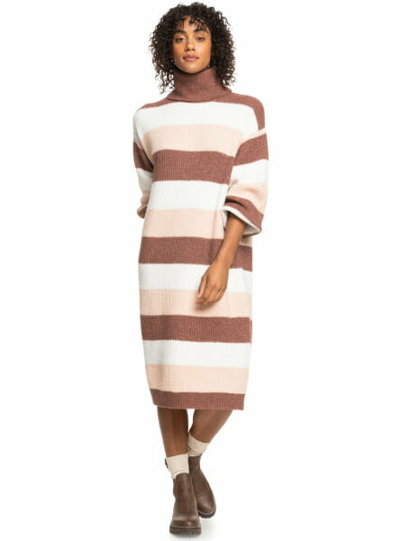 Платье Roxy, размер XL/XXL, коричневый