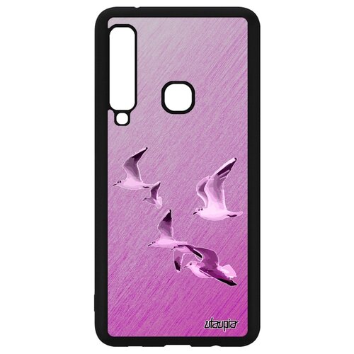 фото Чехол на смартфон galaxy a9 2018, "чайки" птицы ливингстон utaupia