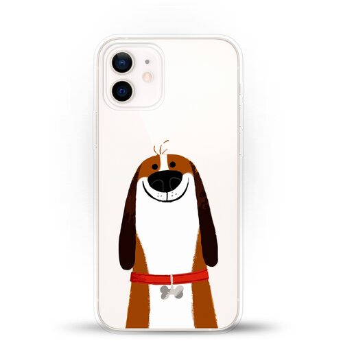 фото Силиконовый чехол хороший бигль на apple iphone 12 mini andy & paul