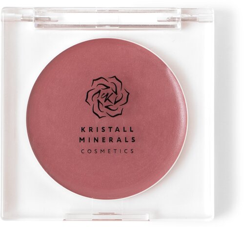 Кремовые румяна тинт для лица и глаз Kristall Minerals cosmetics 02 Lilia Landini