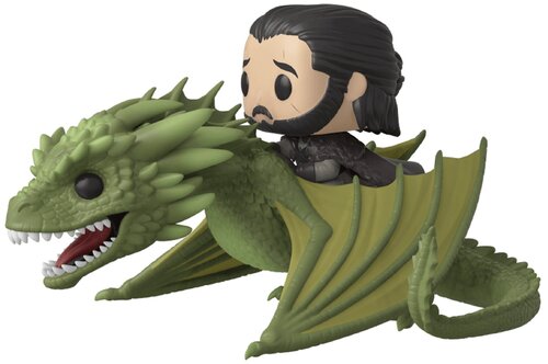 Фигурка Funko POP! Rides: Game of Thrones - Джон Сноу на Рейгале 44448, 9.5 см