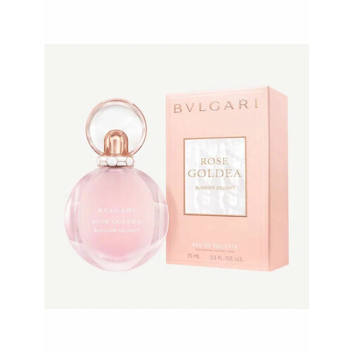 туалетная вода bvlgari pour homme 30 мл BVLGARI туалетная вода Rose Goldea Blossom Delight, 75 мл, 75 г