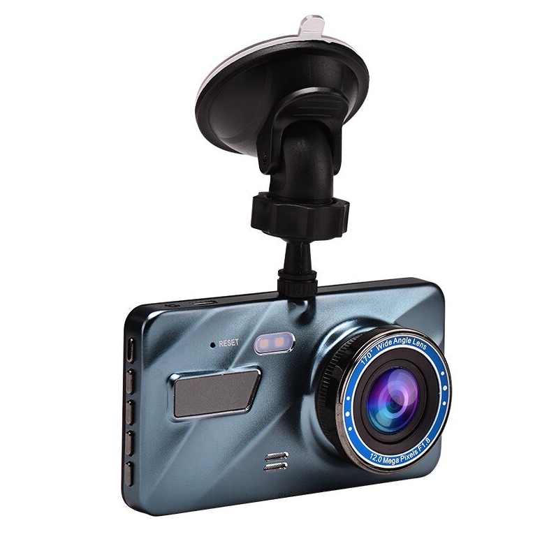 Автомобильный видеорегистратор Full HD 1296P с камерой заднего вида для парковки автомобиля / IPS дисплей / G-sensor / HDR