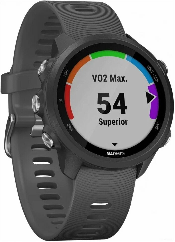 Умные часы Garmin Forerunner 245, черный/серый 010-02120-10