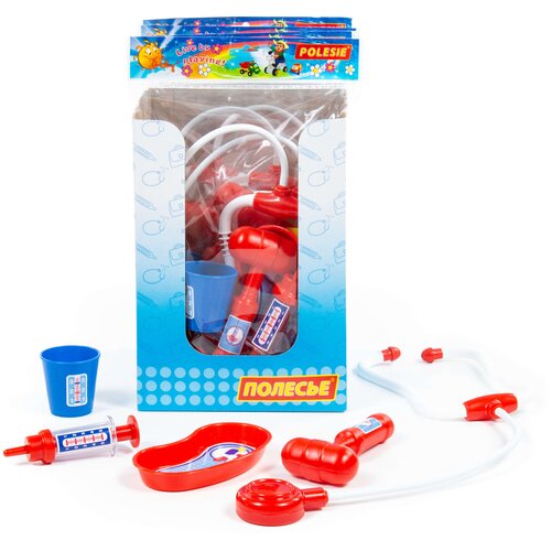 фото Набор "доктор №14" 5 элементов полесье 70562/рс