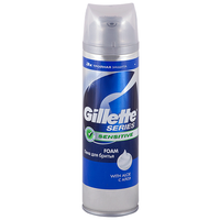 Пена для бритья Series Sensitive Gillette, 200 мл