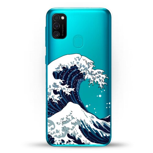 фото Силиконовый чехол волна на samsung galaxy m21 andy & paul