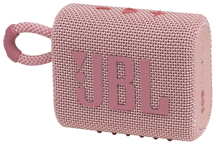 Портативная колонка JBL Go 3 Pink