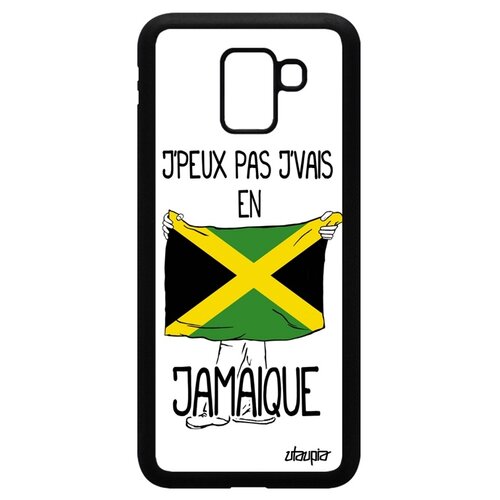 фото Чехол для смартфона samsung galaxy j6 2018, "еду на ямайку" государственный патриот utaupia