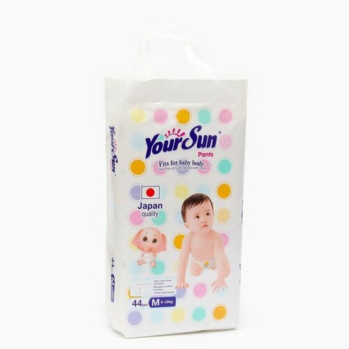 Your Sun Подгузники-трусики YourSun M (6-10 кг), 44 шт