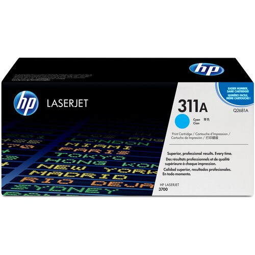 Картридж HP Q2681A, 6000 стр, голубой картридж q2681a для hp color laserjet 3700 голубой