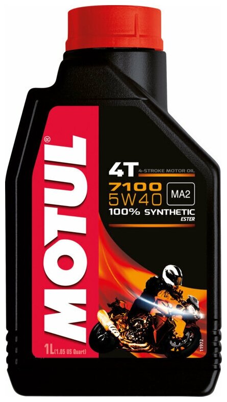 Минеральное моторное масло Motul 7100 4T 5W40