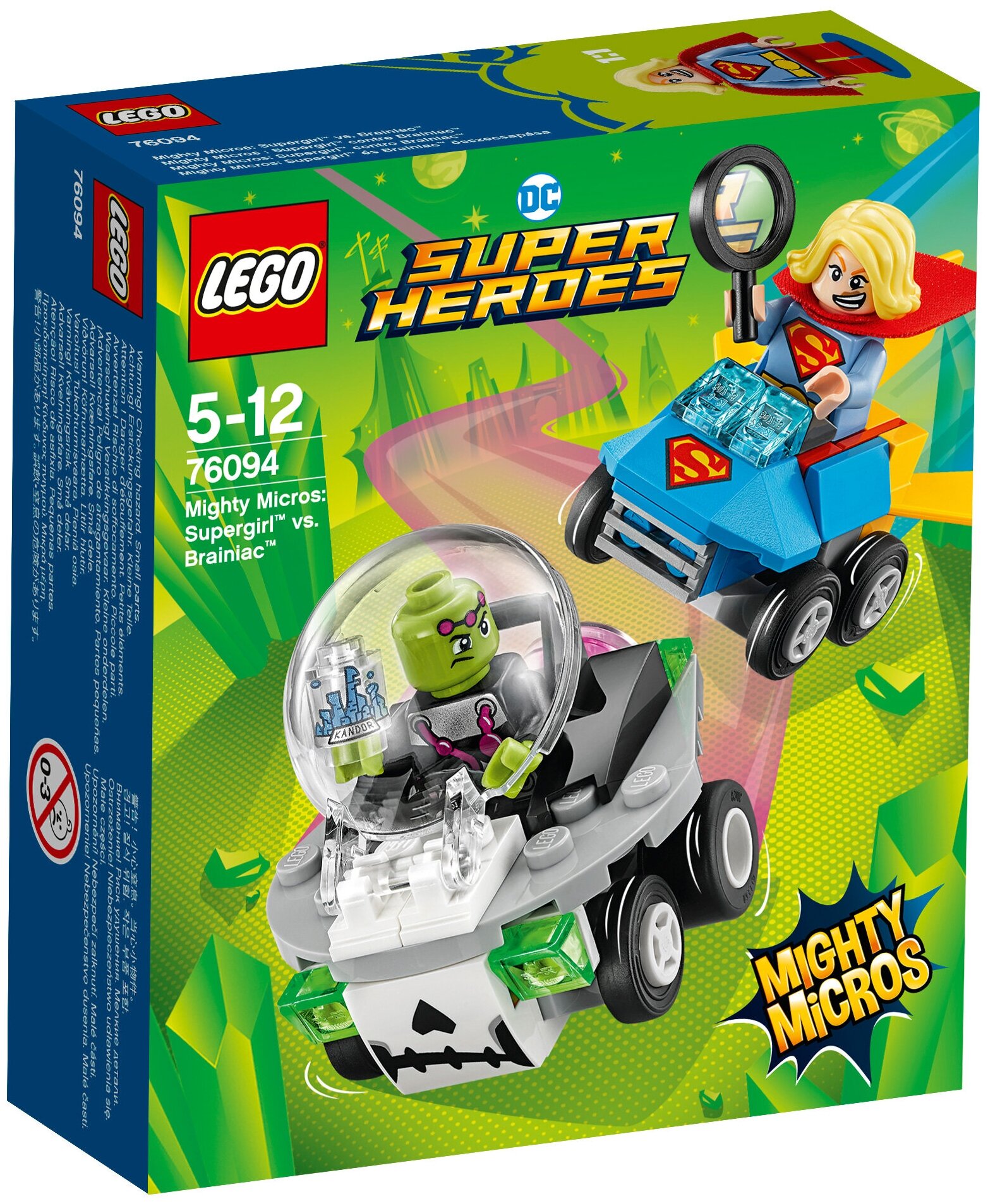 LEGO DC Super Heroes 76094 Суперженщина против Брейниака, 80 дет.