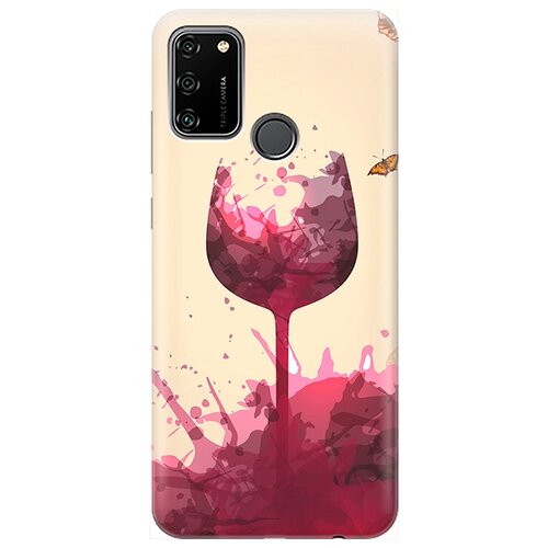 фото Re:pa чехол - накладка artcolor для honor 9a с принтом "летнее вино"