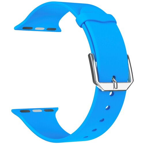 Lyambda Силиконовый ремешок Alcor для Apple Watch 38/40/41 mm, blue