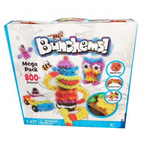 Конструктор Bunchems Mega Pack 800+