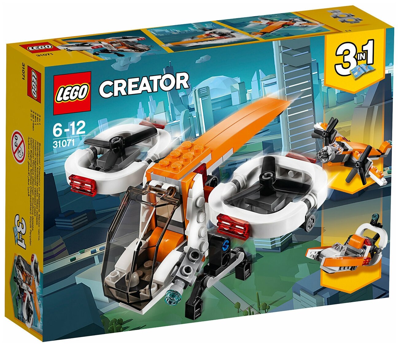 LEGO Creator 31071 Дрон-разведчик, 109 дет.