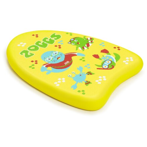 фото Доска для плавания zoggs zoggy mini kickboard, желтый