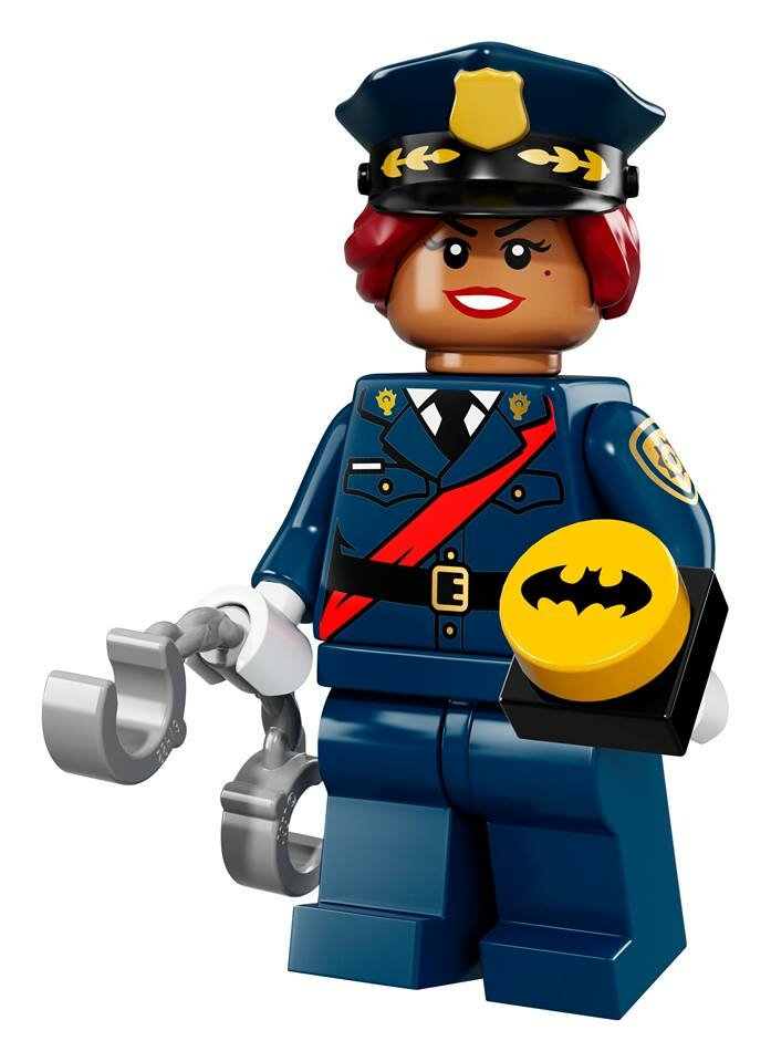 Минифигурка Лего 71017-6 : серия COLLECTABLE MINIFIGURES The Lego Batman Movie; Barbara Gordon (Барбара Гордон)