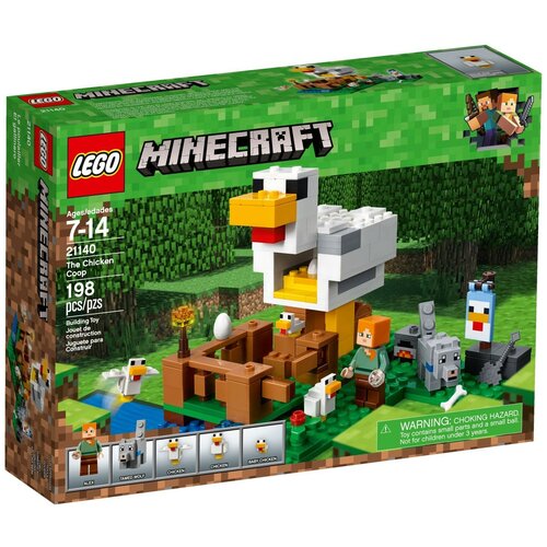 LEGO Minecraft 21140 Курятник, 198 дет.